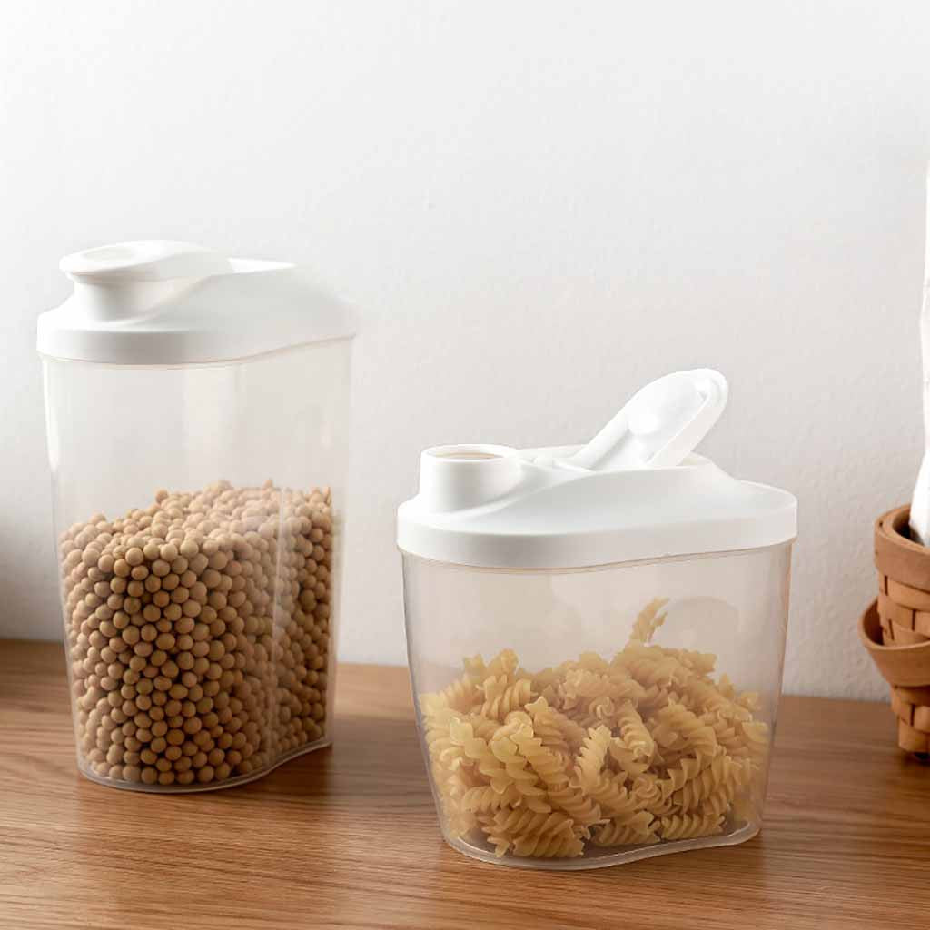 Airtight Cereal and Dry Food Container with Pouring Spout - Image 6