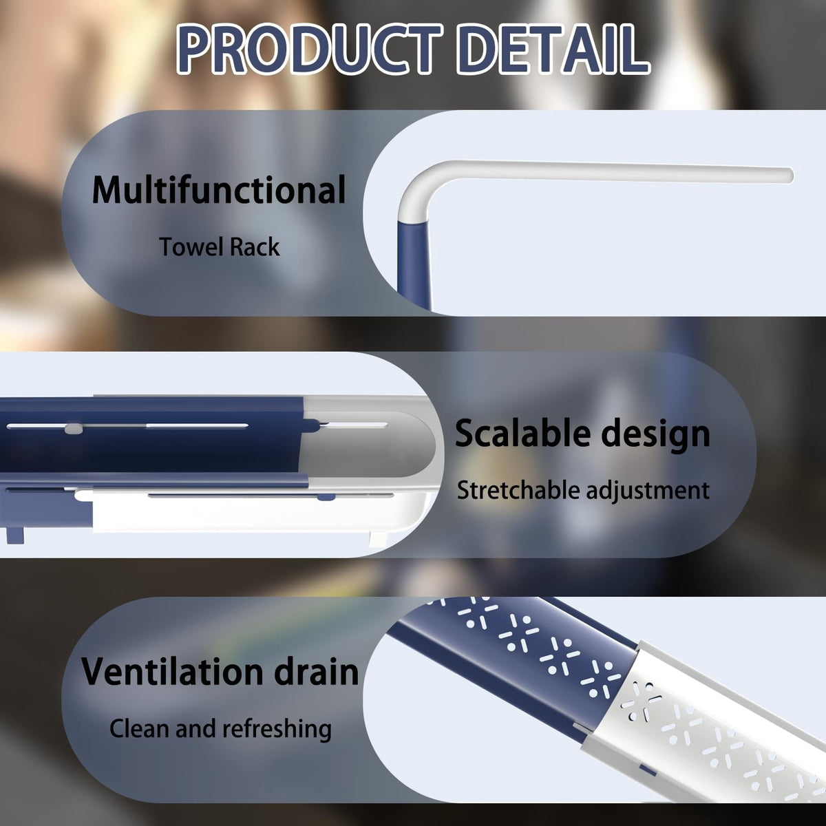 Expandable Sink Caddy with Adjustable Arm for Sponges and Brushes - Image 6