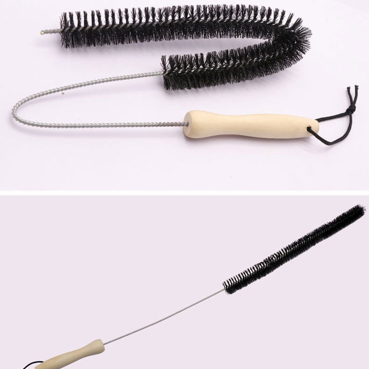 Dryer Vent Lint Brush, 73 cm Flexible Nylon Brush with Wood Handle - Image 6
