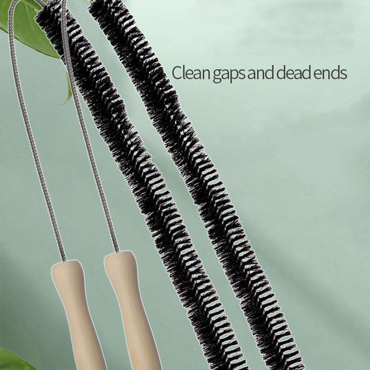 Dryer Vent Lint Brush, 73 cm Flexible Nylon Brush with Wood Handle - Image 5