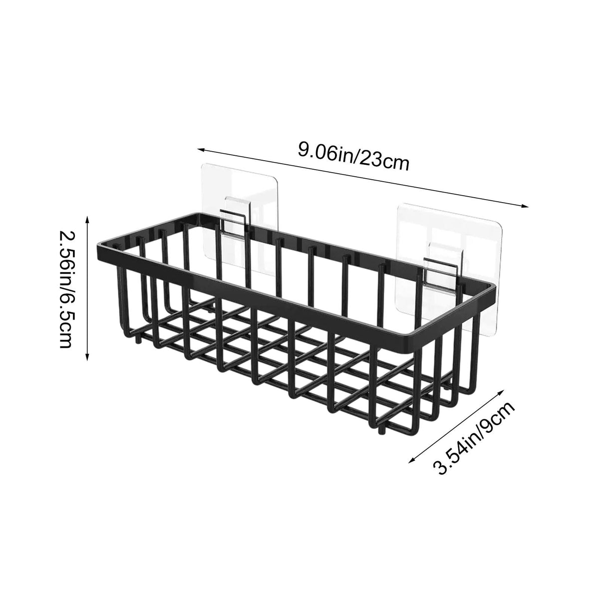 Sink Caddy Sponge Holder with Draining Tray and Towel Rod - Image 3