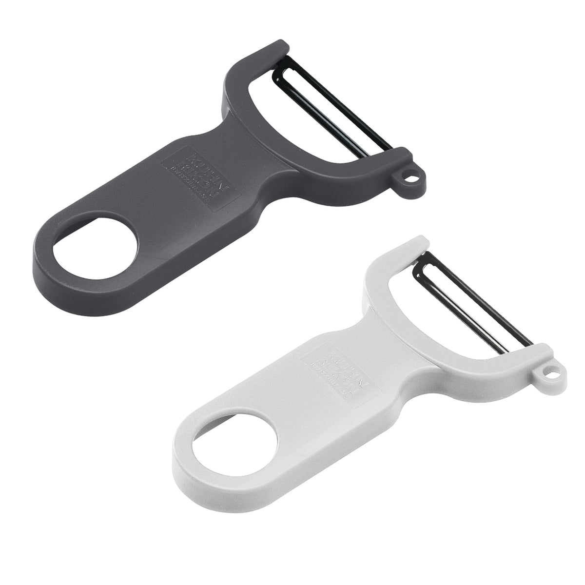 Y Shaped Vegetable Peeler Set of 2, Razor Sharp Carbon Steel Blade