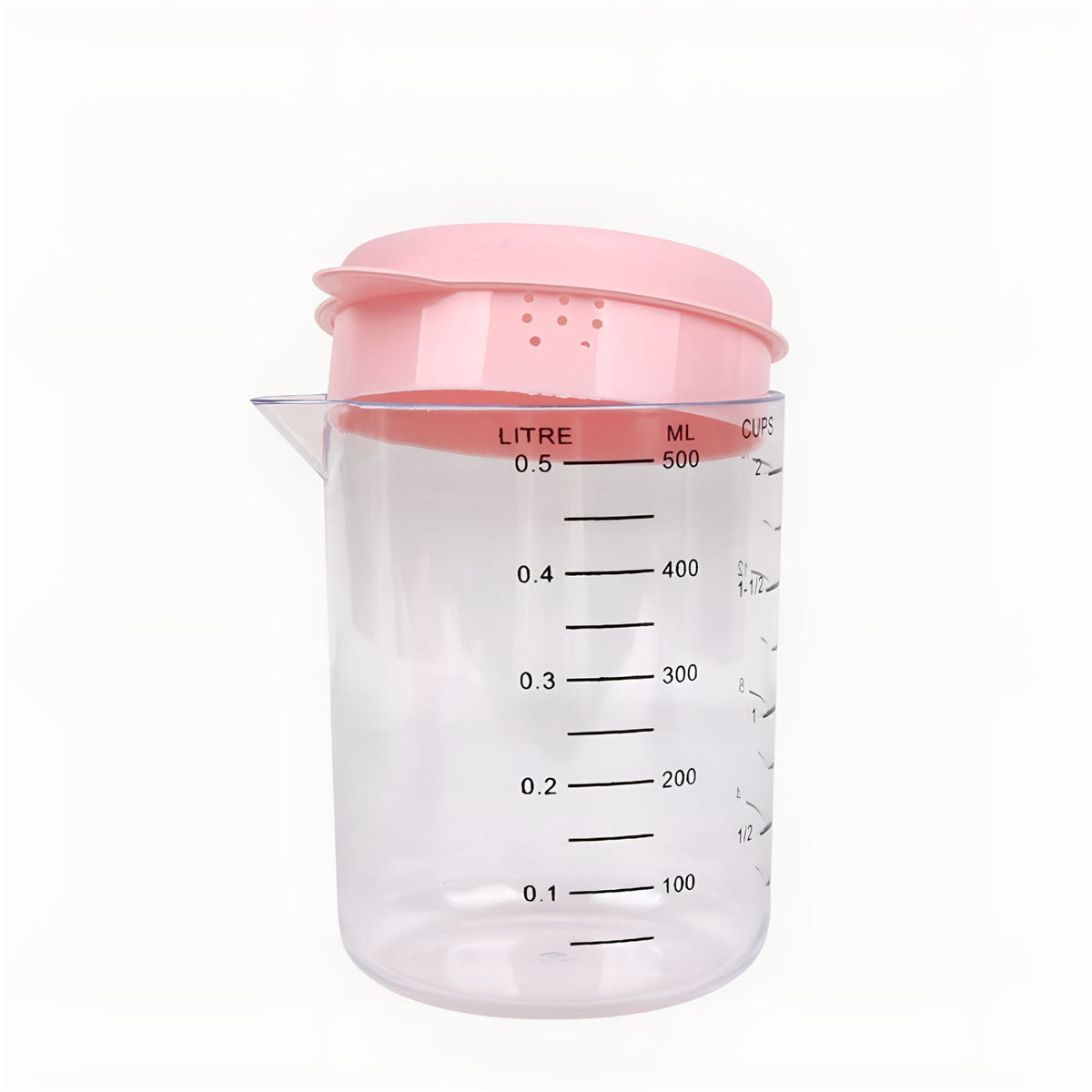 Measuring Cup and Spoon Set, 7 Pieces with Lidded 500 ml Jug - Image 6
