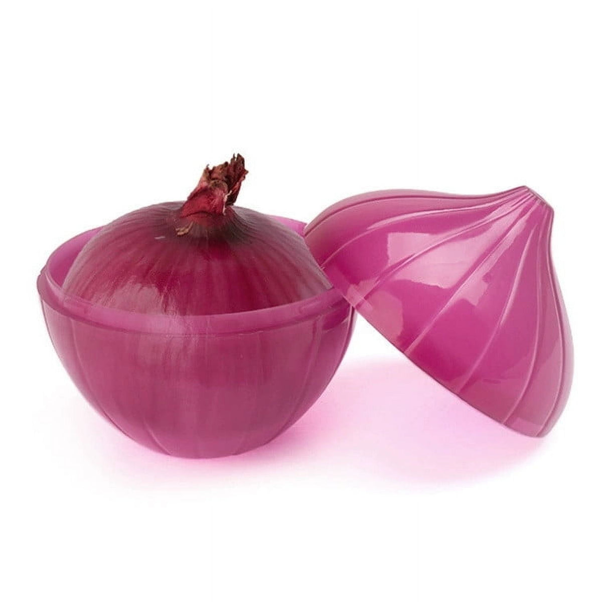 Onion and Vegetable Keeper with Clear Lid for the Fridge - Image 3