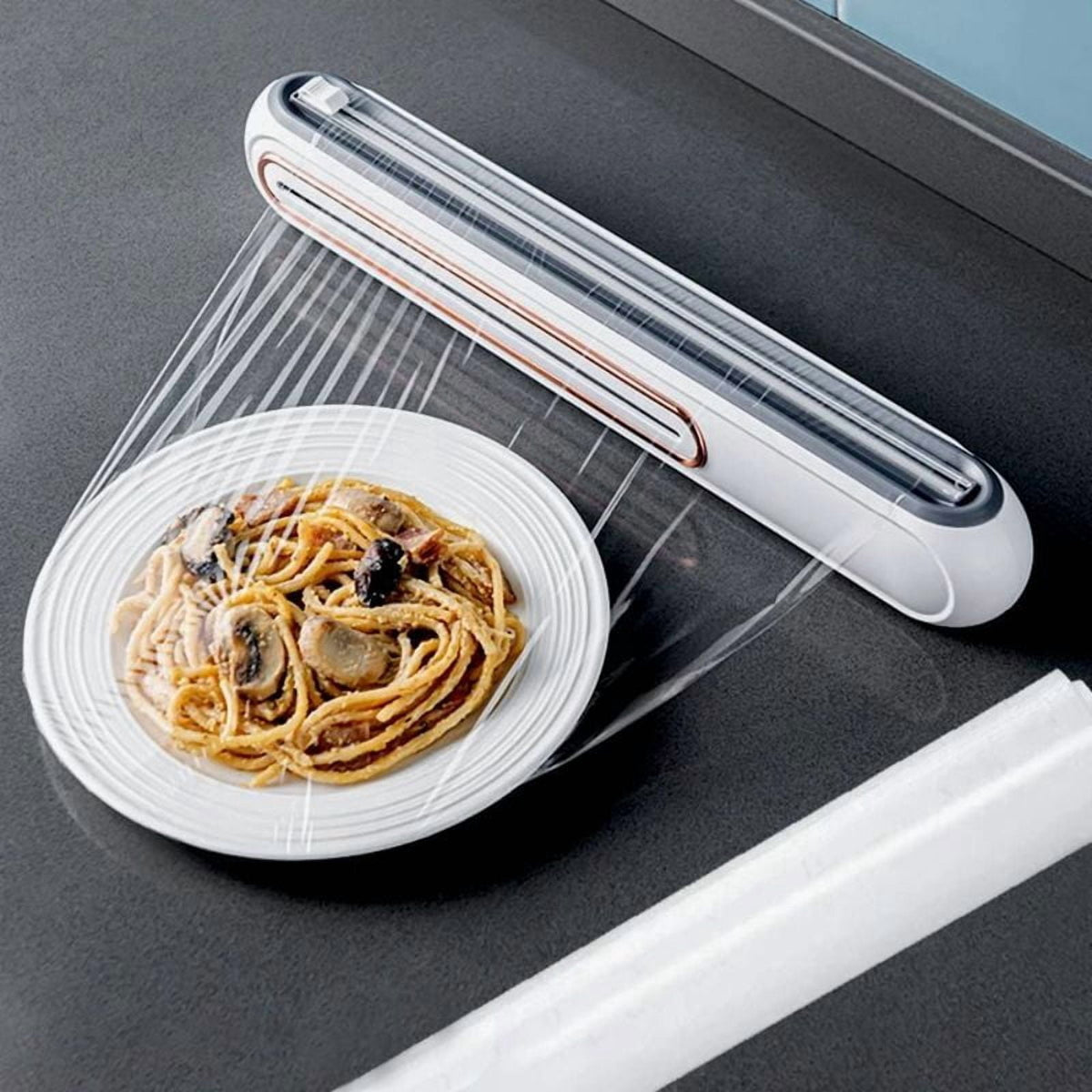 Magnetic Cling Film and Foil Dispenser with Hidden Cutter - Image 2