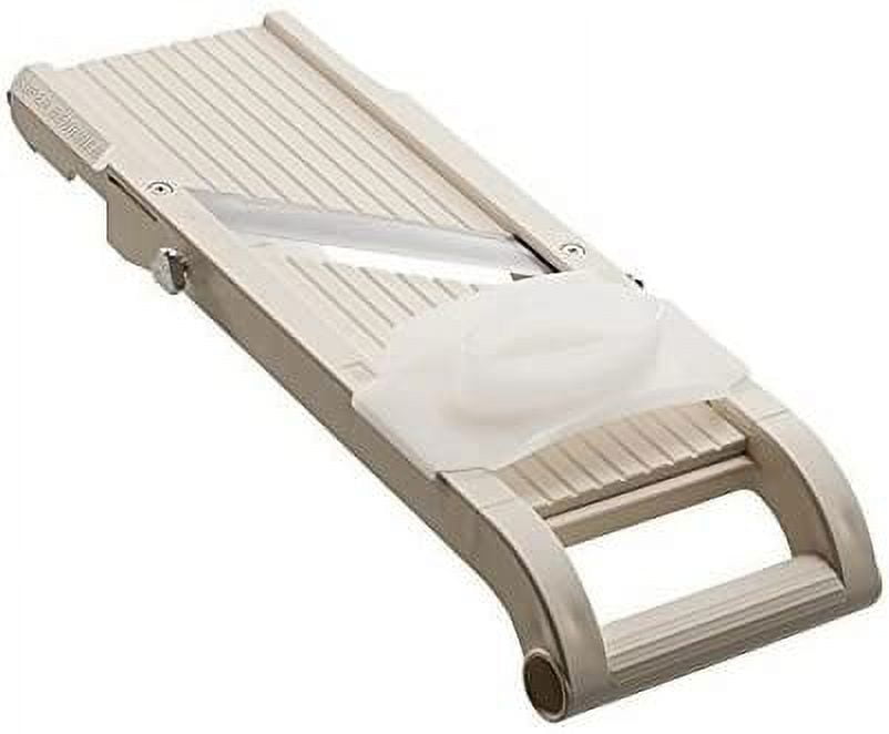 Mandoline Slicer with 4 Japanese Stainless Steel Blades, BPA Free