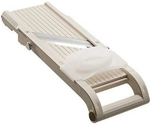 Mandoline Slicer with 4 Japanese Stainless Steel Blades, BPA Free