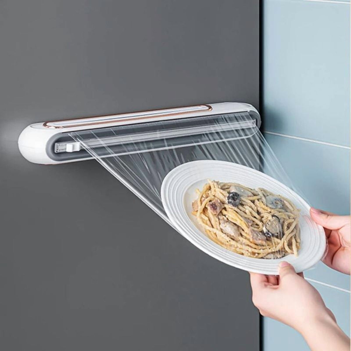 Magnetic Cling Film and Foil Dispenser with Hidden Cutter - Image 3