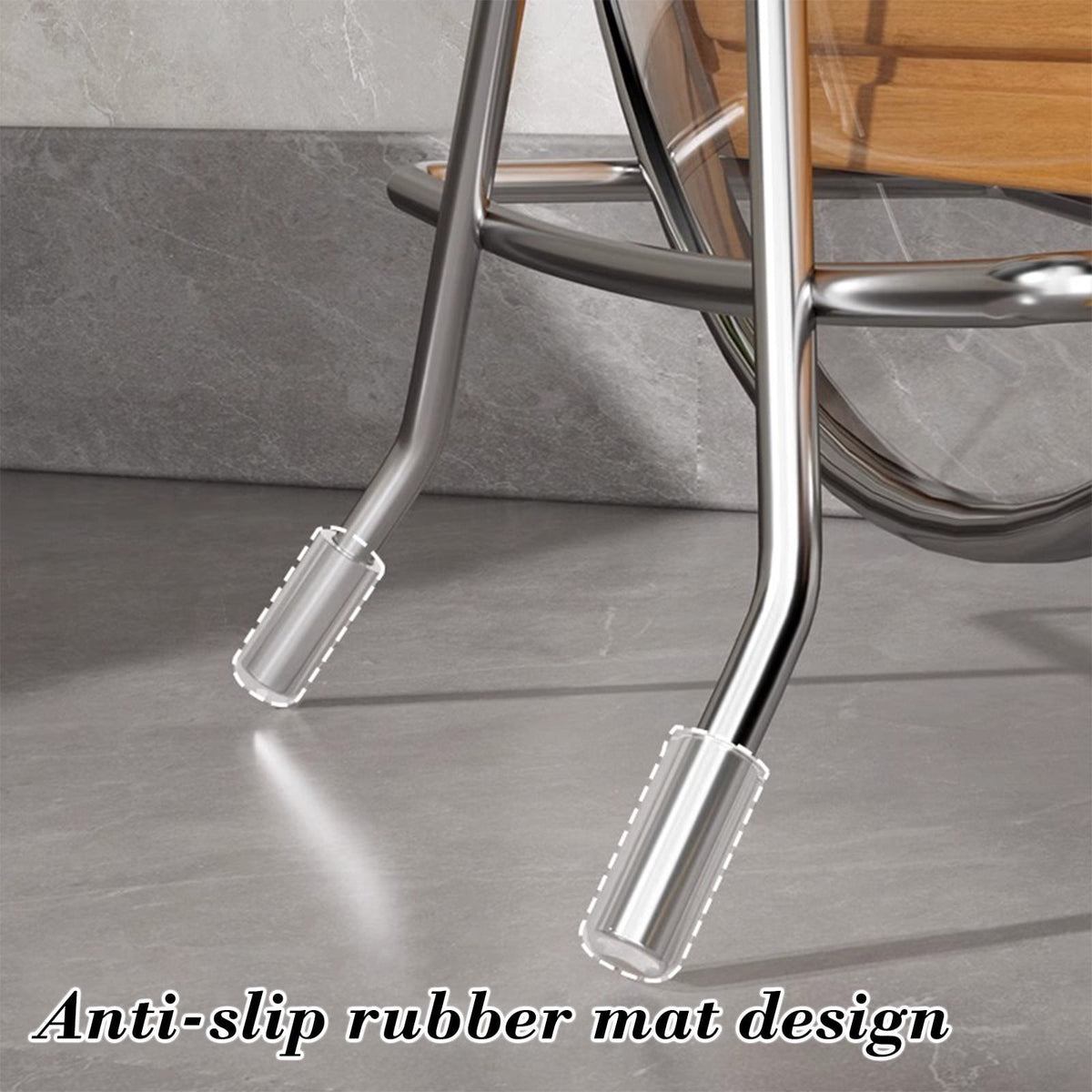 Stainless Steel Cutting Board and Pot Lid Rack, Triangle Stand - Image 6