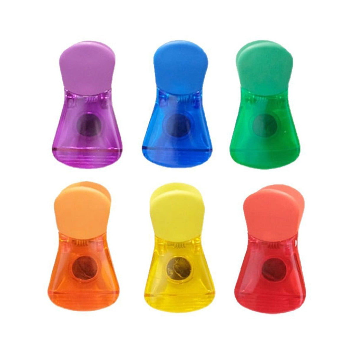 Magnetic Bag Clips, 6 Pack of Airtight Chip and Bread Clips