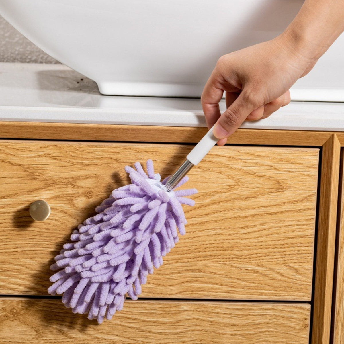Extendable Microfiber Duster, 31.5 Inch with Washable Head - Image 6
