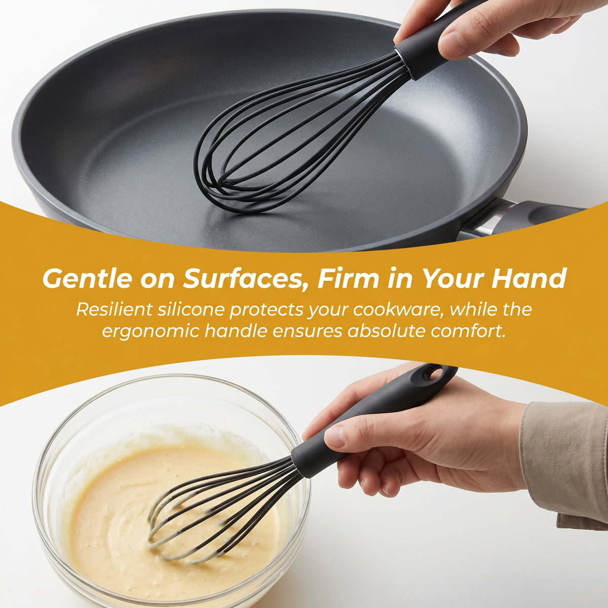 Silicone Coated Balloon Whisks, Set of 3 in 9, 10 and 12 Inch - Image 3