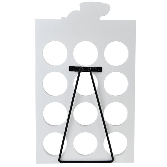 Wooden Coffee Pod Holder for the Counter, Holds 12 Single Serve Pods