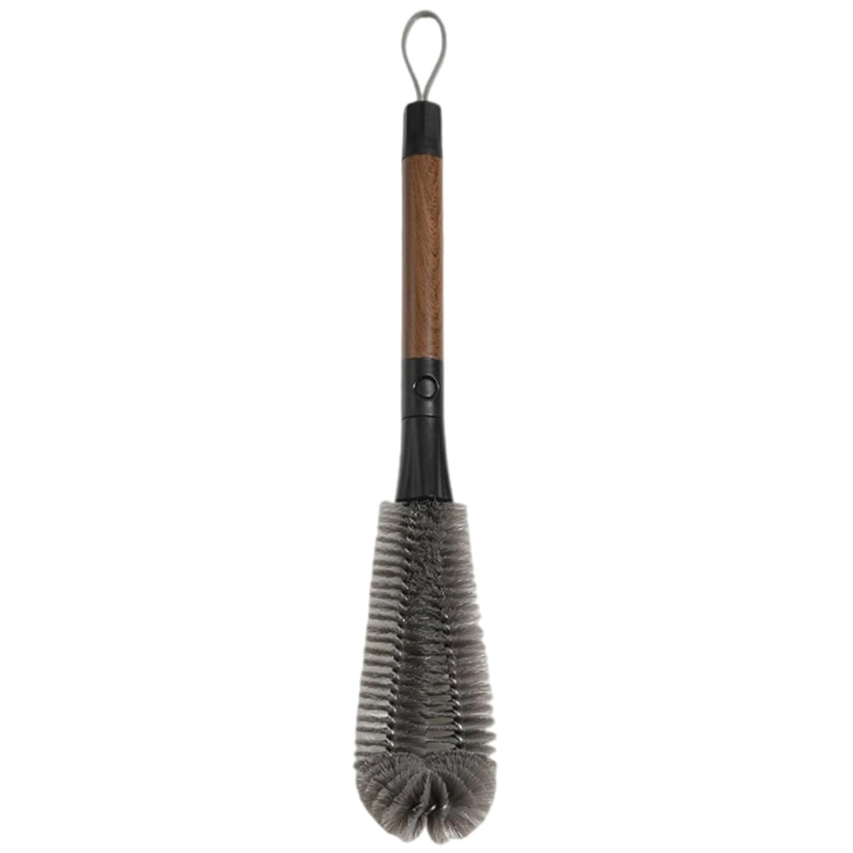Flexible Silicone Bottle Brush with Long Handle and Soft Bristles