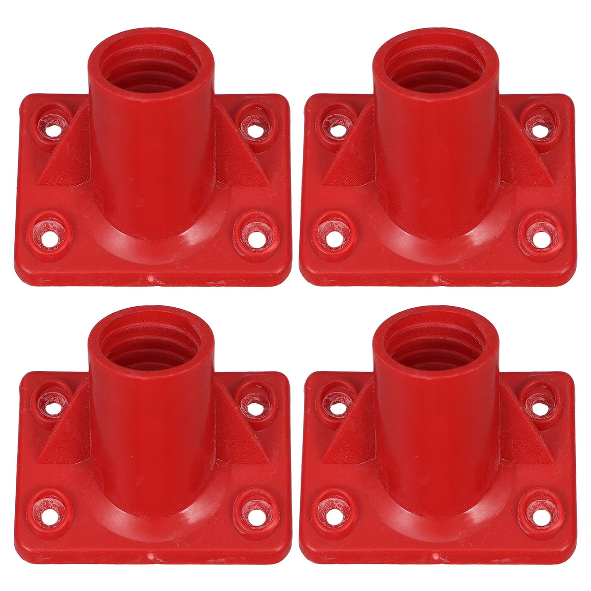 Floor Brush Connector, Red Plastic Joint for Scrub Brush Handles - Image 5