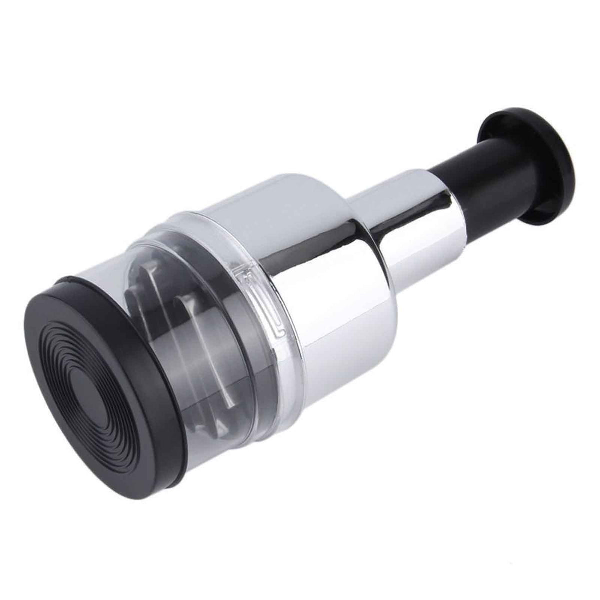 Hand Press Garlic and Ginger Chopper, Stainless Steel with Base - Image 5